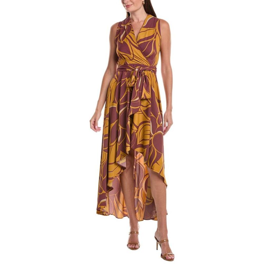 Marion Womens  Floral Maxi Dress, Red